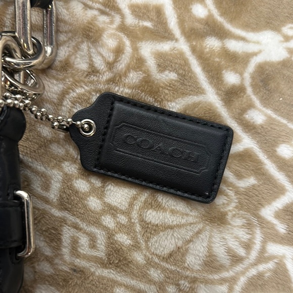 Coach Black Leather Hobo Bag with Adjustable Strap Wear Crossbody or Shoulder - Picture 2 of 16